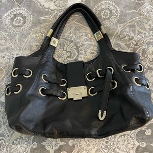 Jimmy Choo Grommet Bag